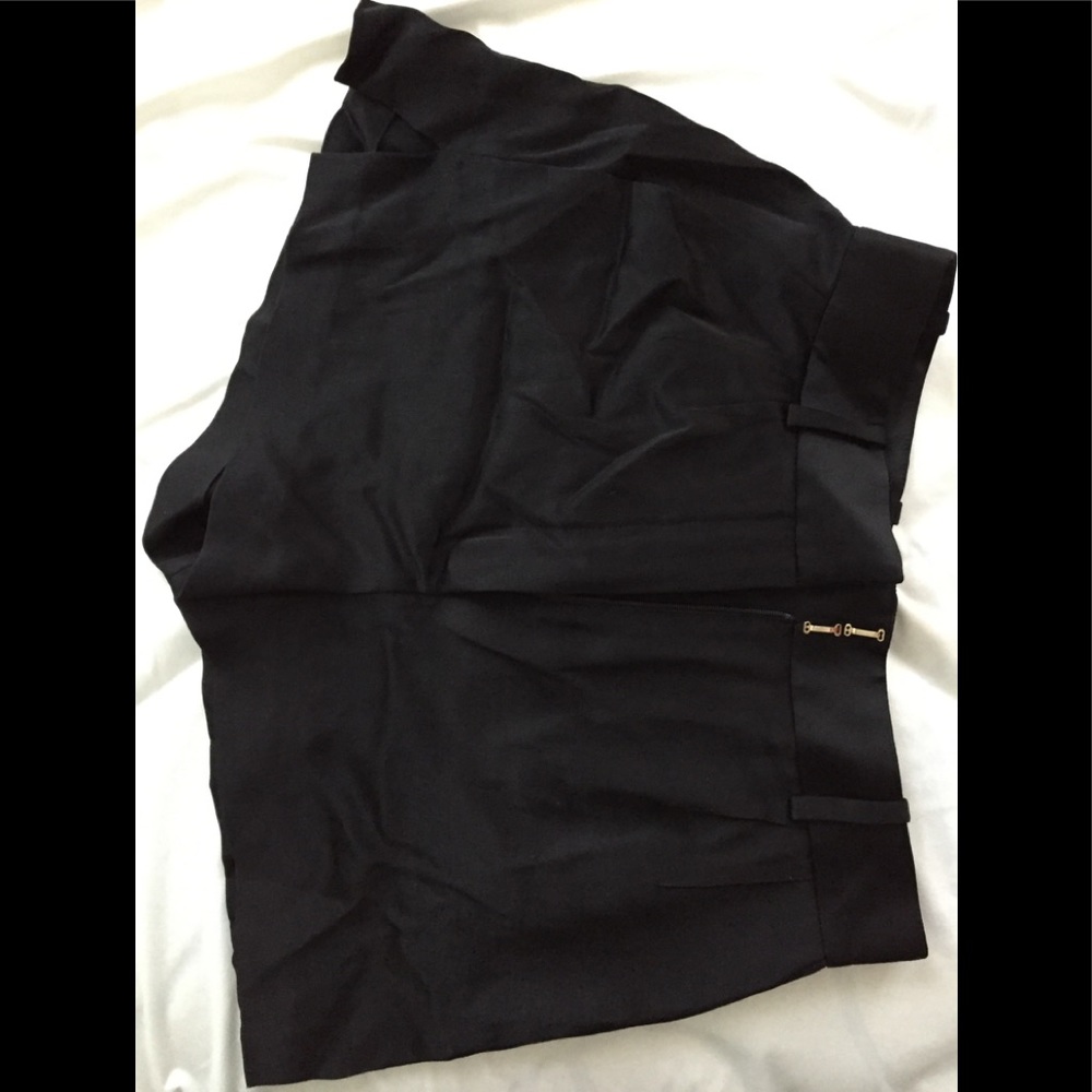 Black Versace shorts